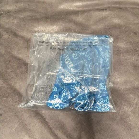 Miki Miette Blue and Grey March Madness Shorts 24 M - Picture 3 of 6